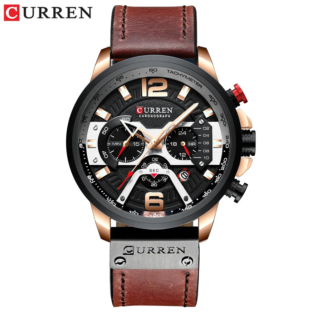 Curren 8329 | correa cuero